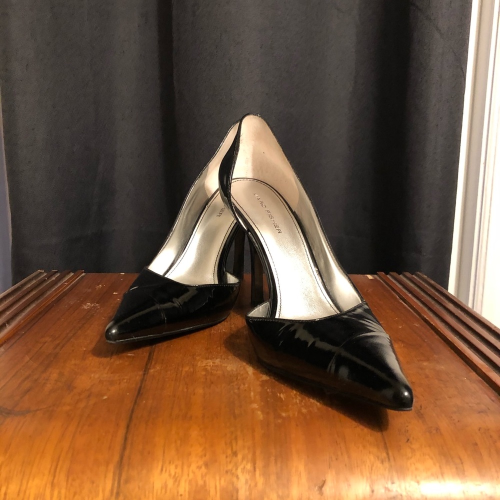 Marc Fisher 8.5 Patent Leather Stiletto, EUC